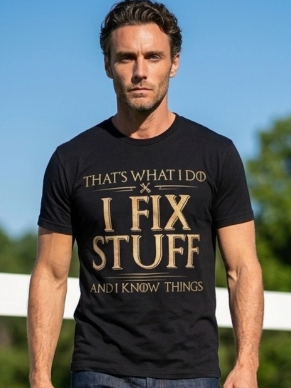 Free | “I FIX STUFF” T  shirt